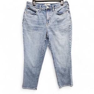 Madewell Womens 30p Petite The Curvy Perfect Vintage Jean High Rise Light Wash